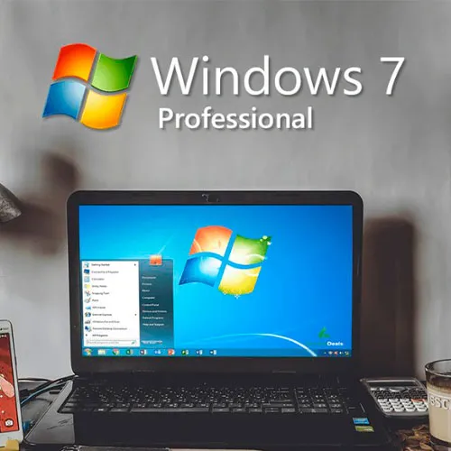 Microsoft Windows 7 Pro OEM (Lifetime License) | Ativação Instantânea